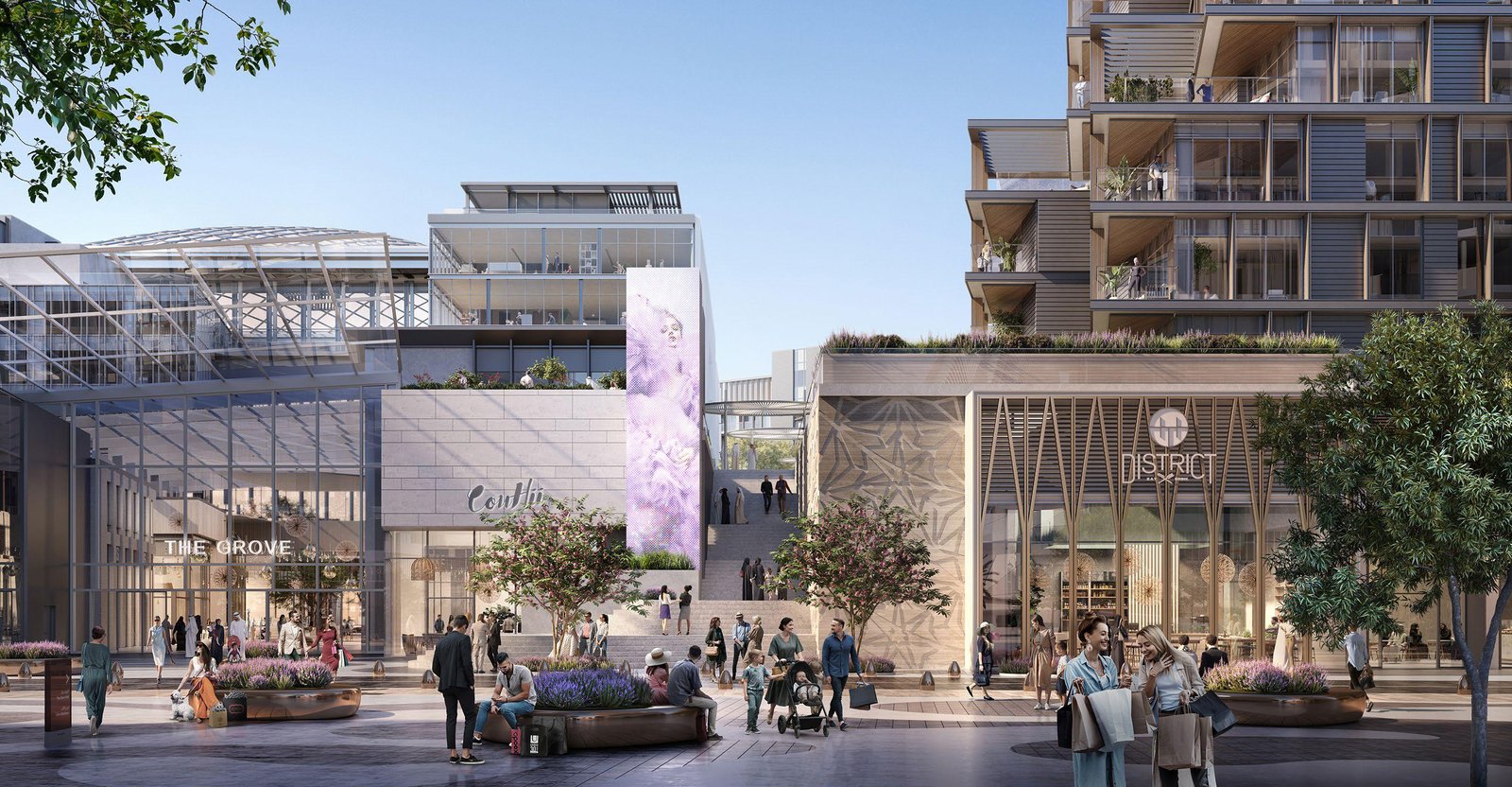 Grove Uptown Views luxury apartments in Saadiyat Cultural District, Abu Dhabi