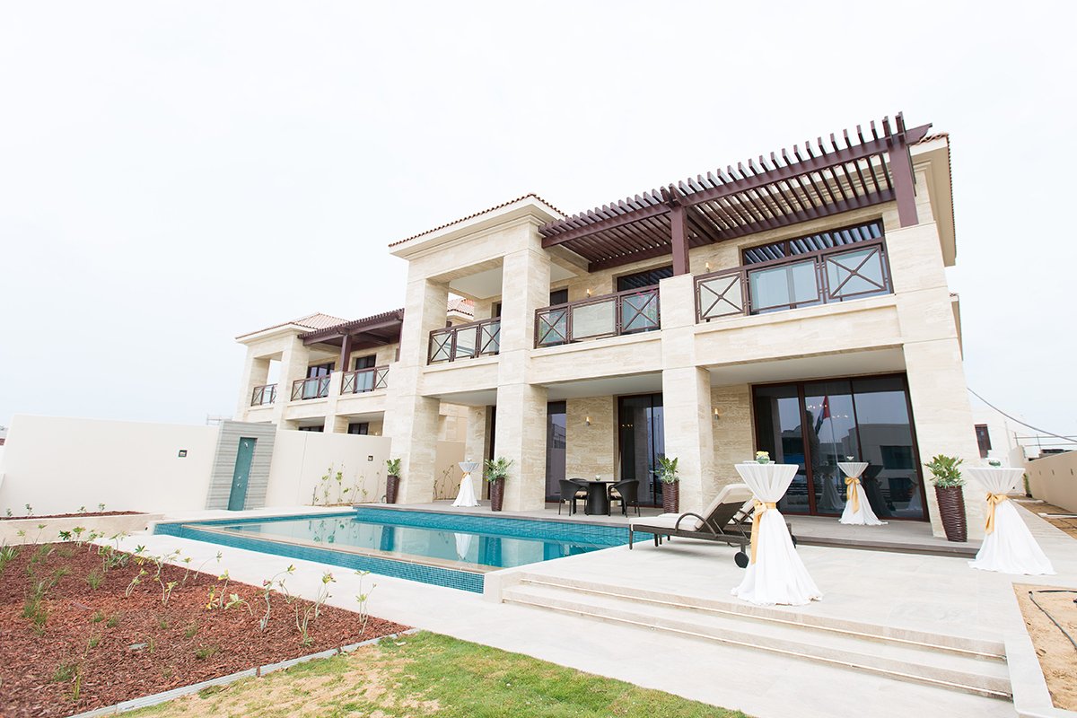 Hidd Al Saadiyat is a private residential development with open areas.